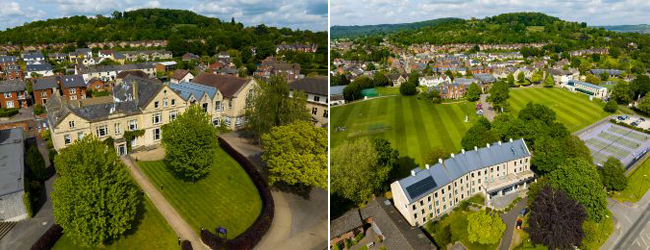 Gebäude und Campus des Wycliffe College, Ort für die LISA! Schülersprachreisen Wycliffe